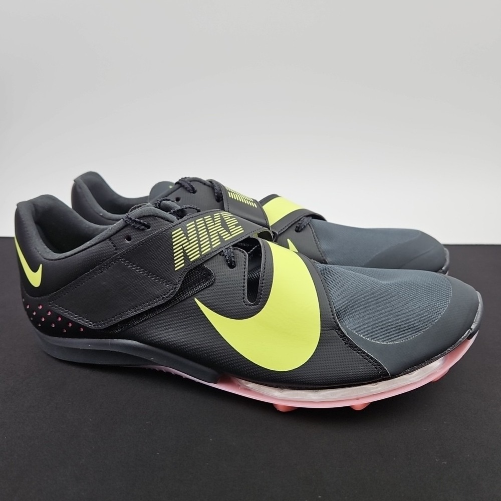 Nike Air‎ Zoom LJ Elite Black Anthracite Track Spikes Mens Size 13 CT0079-001